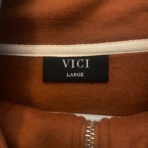 Half-zip Brown Jacket